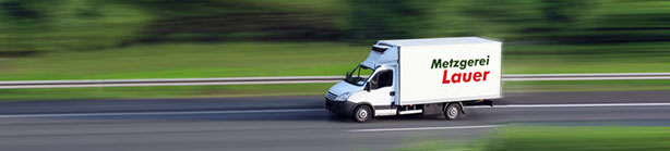 Metgerei Lauer unterwegs